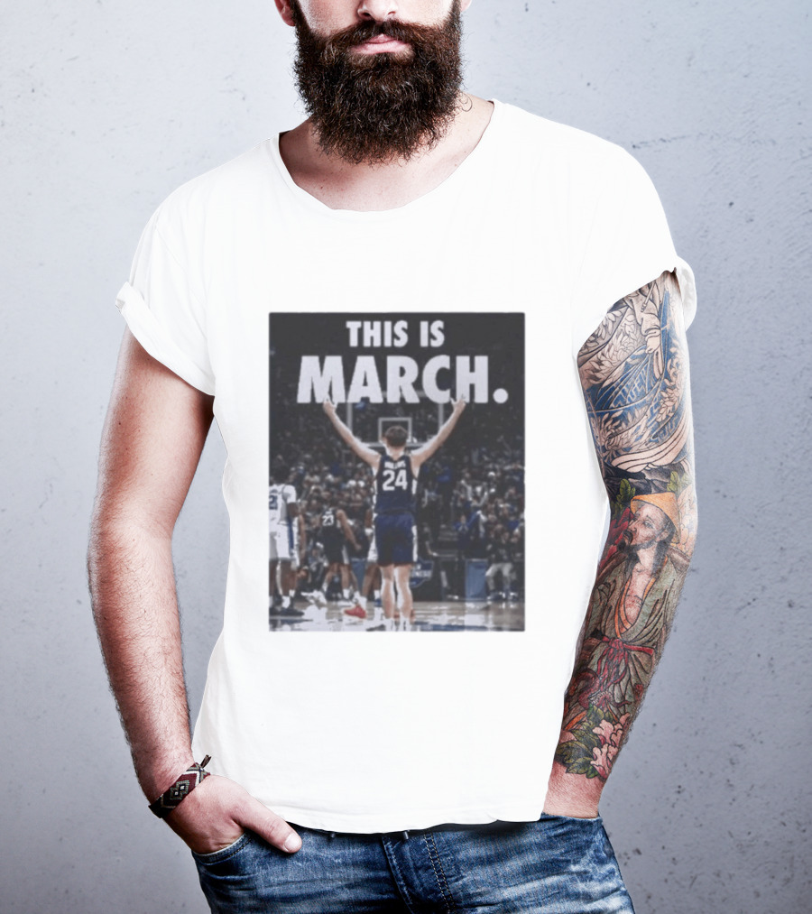 This Is March Braylon Mullins The Shot Uconn Clutch Basketball Moment T-Shirt