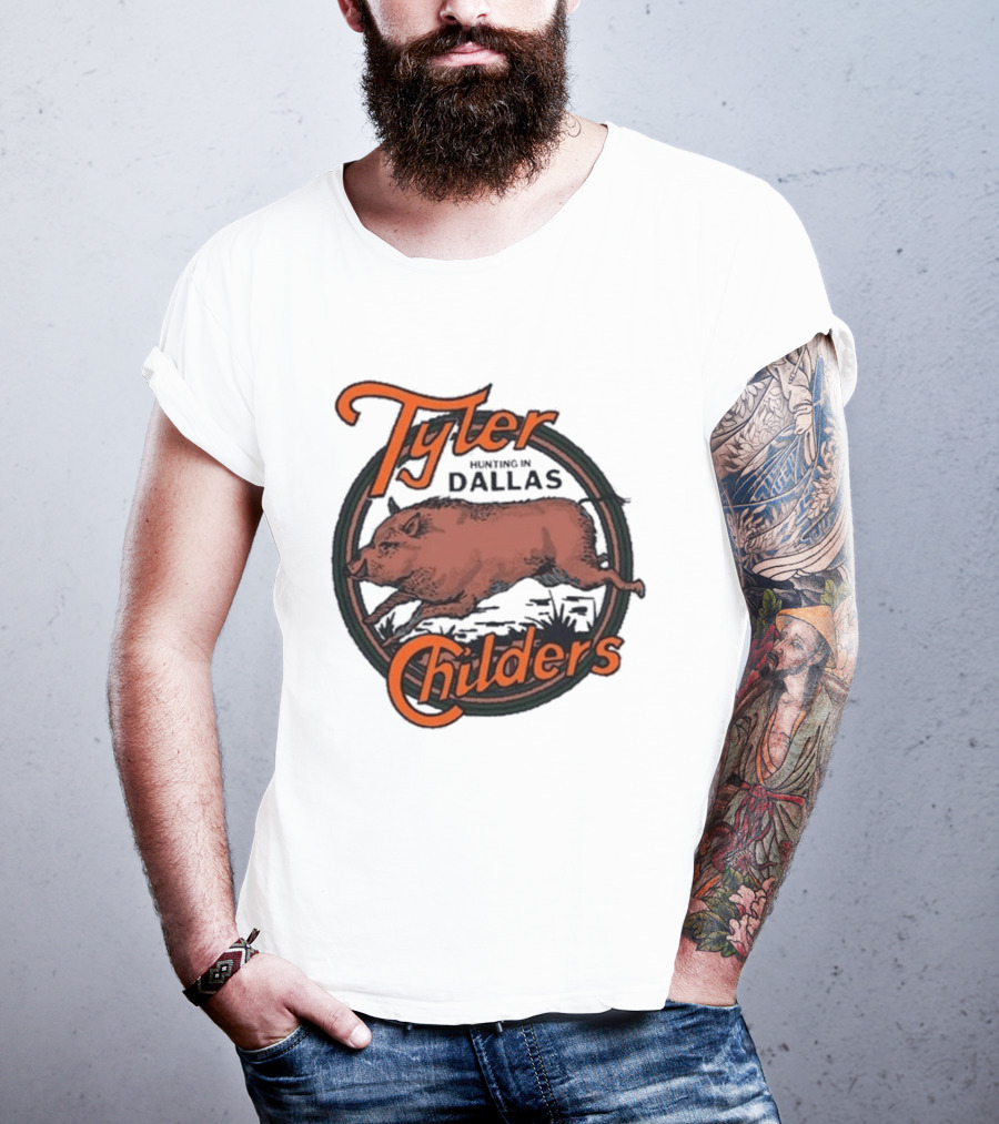 Tyler Childers Dallas Dos Equis Pavilion Pig T-Shirt
