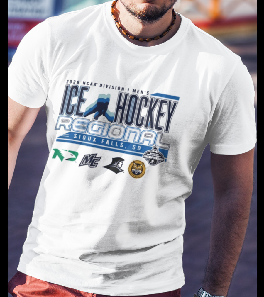 2026 NCAA Division I Men's Ice Hockey Regional Sioux Falls SD T-Shirt