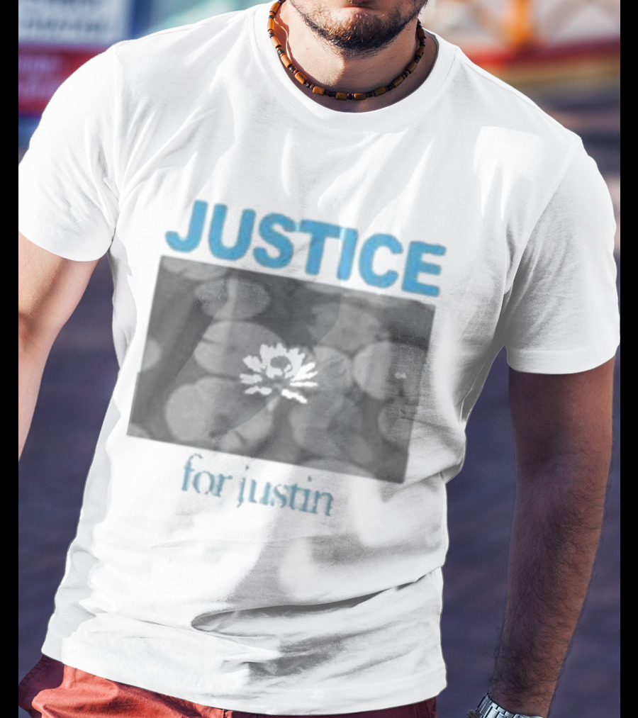 Justice Zack Peter Lotus Water Lily T-Shirt