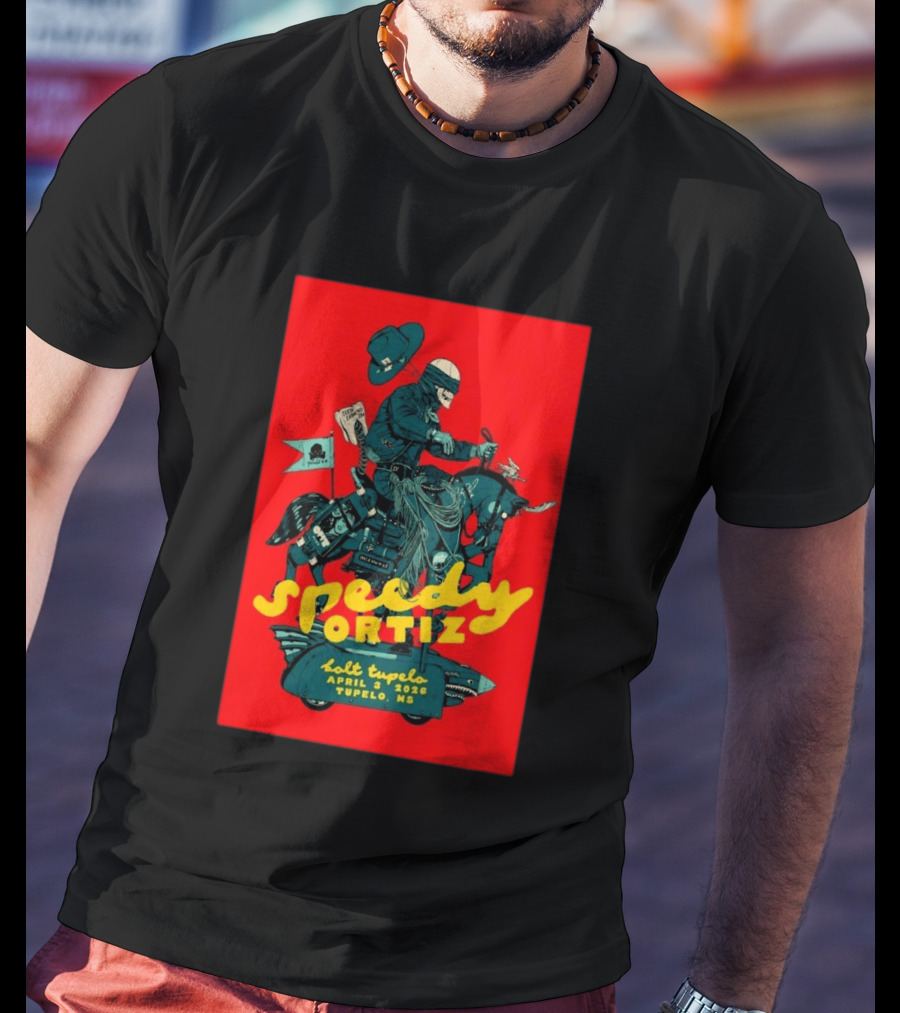 Speedy Ortiz Holt Tupelo April 3 2026 Mississippi T-Shirt