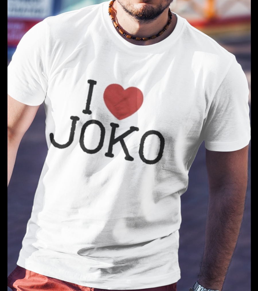 I Love Joko Heart T-Shirt