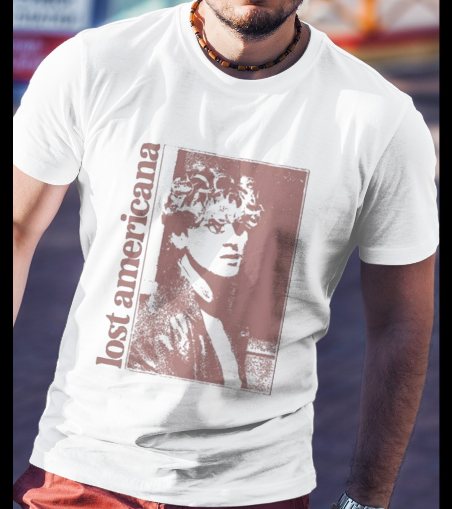 Lost Americana Mgk Retro Style Image T-Shirt
