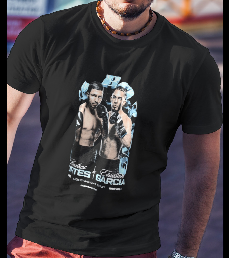 Zuffa Boxing Andres Cortez Vs Eridson Garcia Zo5 Lightweight Bout Showdown T-Shirt