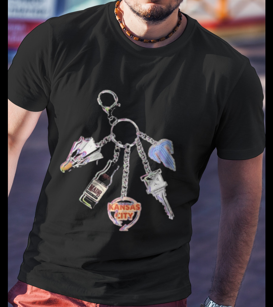 Made Mobb Kansas City Keychain Charm Collection T-Shirt
