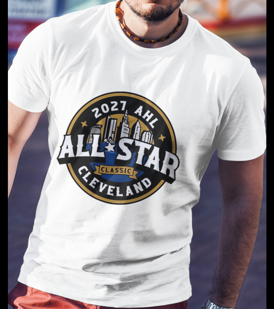 2027 AHL All Star Classic Cleveland Skyline Event T-Shirt