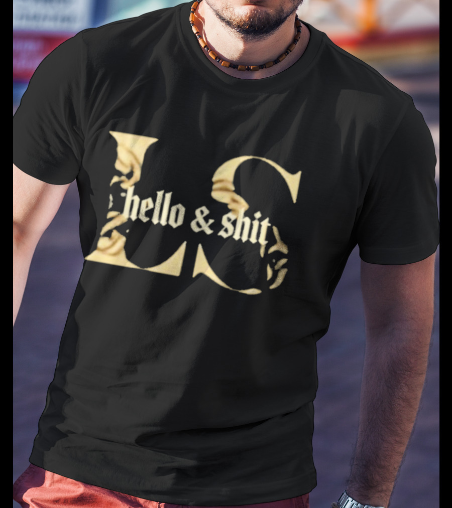 LS Hello & Shit Gold Leo Skepi T-Shirt