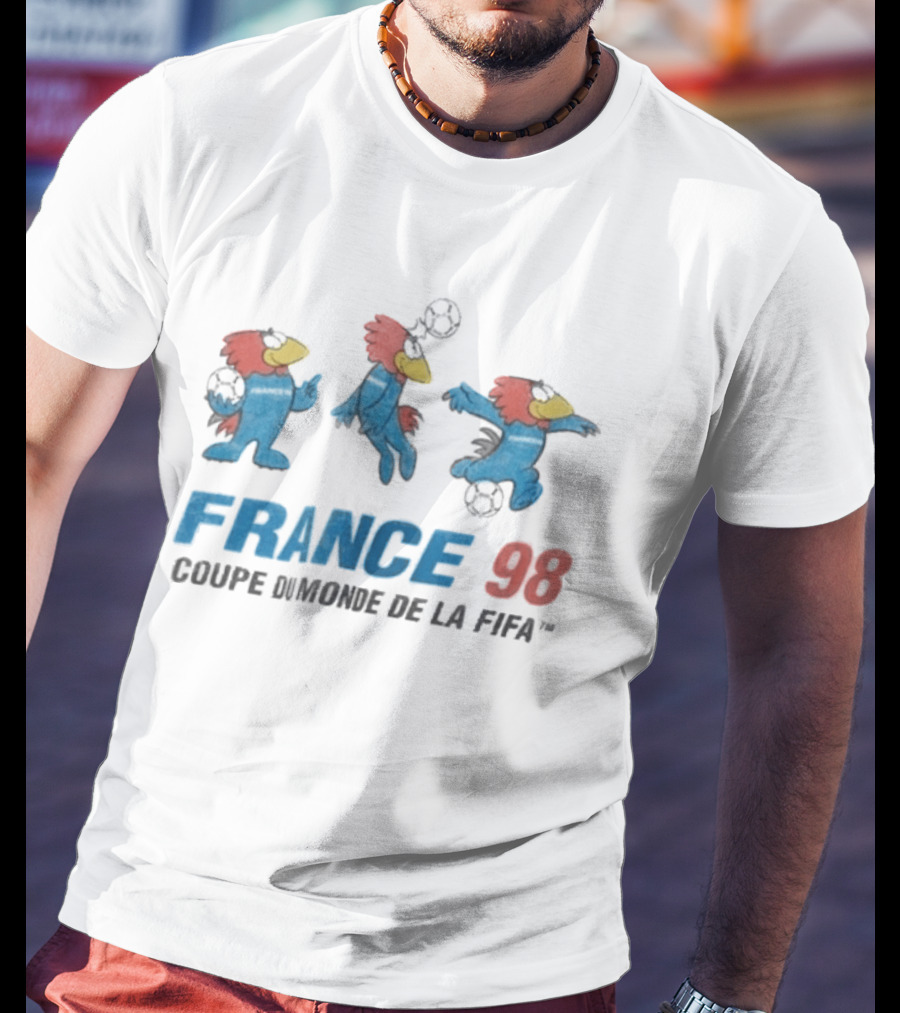 France 98 Coupe Du Monde De La Fifa T-Shirt