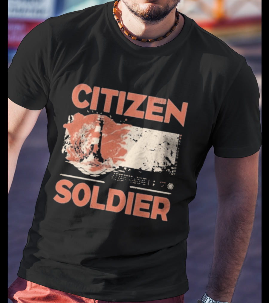 Citizen Soldier Save Your Story Torn Paper Distressed T-Shirt