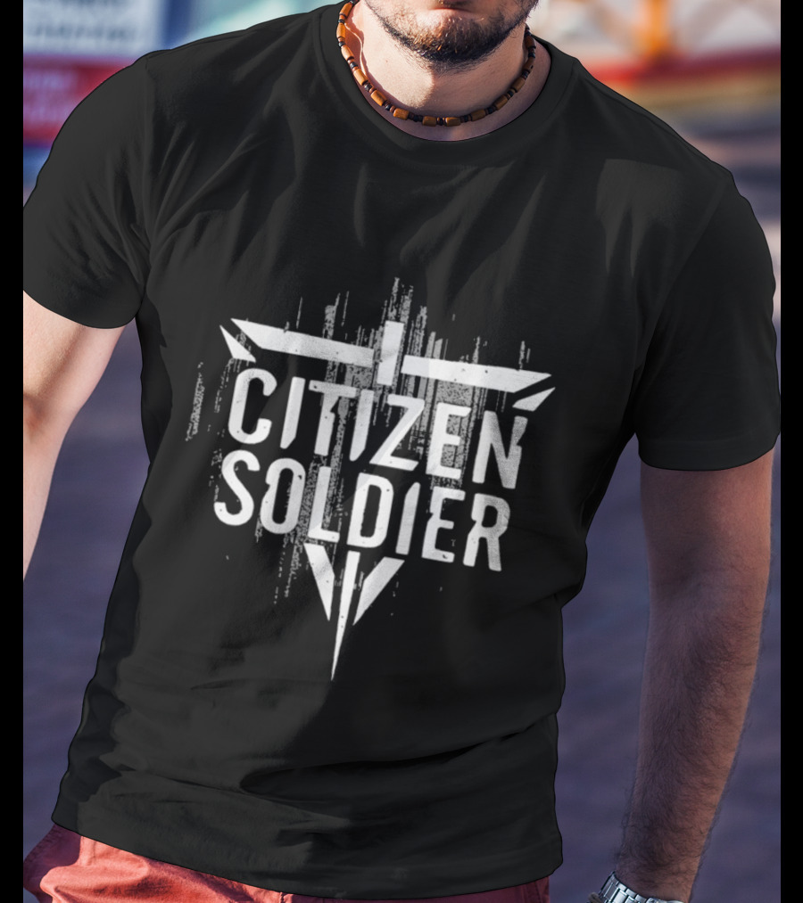 Citizen Soldier Grunge Distressed T-Shirt