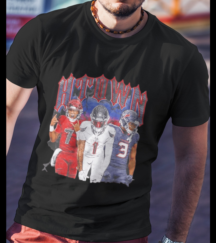 CJ Stroud Tank Dell Kamari Lassiter Houston Texans H TOWN 713 T-Shirt