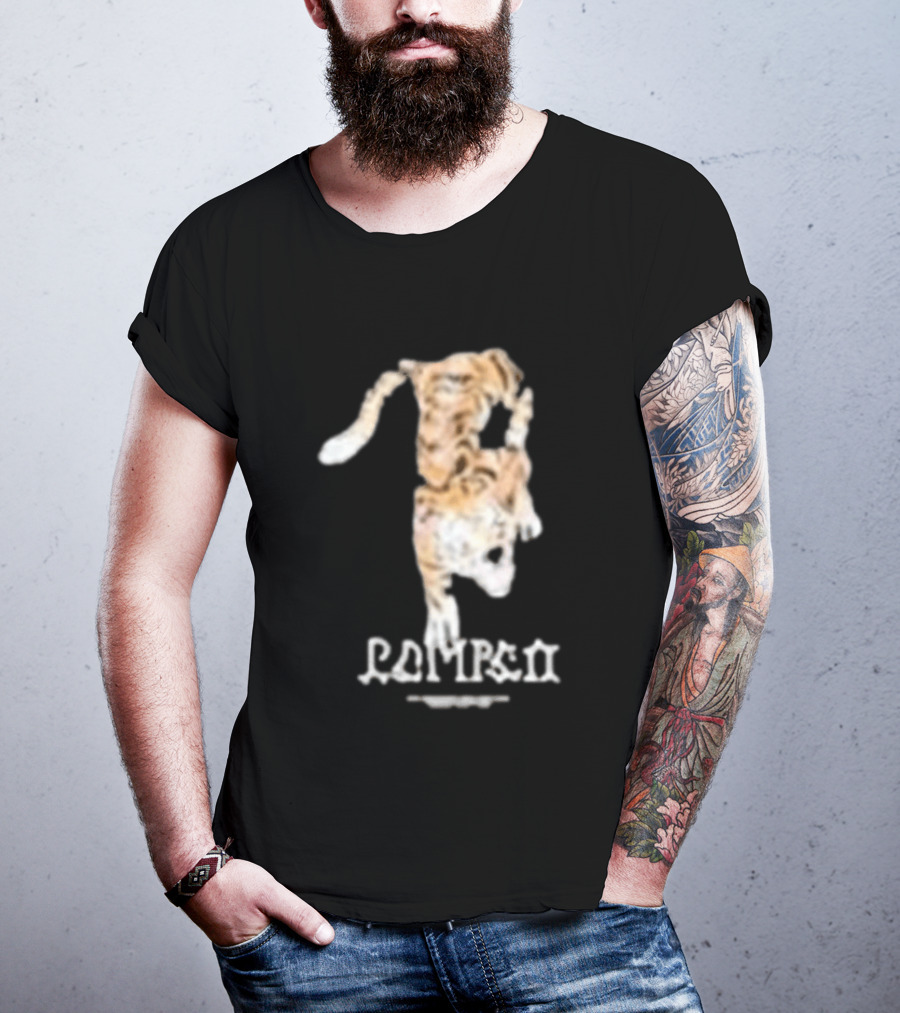 Pompeii Tiger Jumping T-Shirt