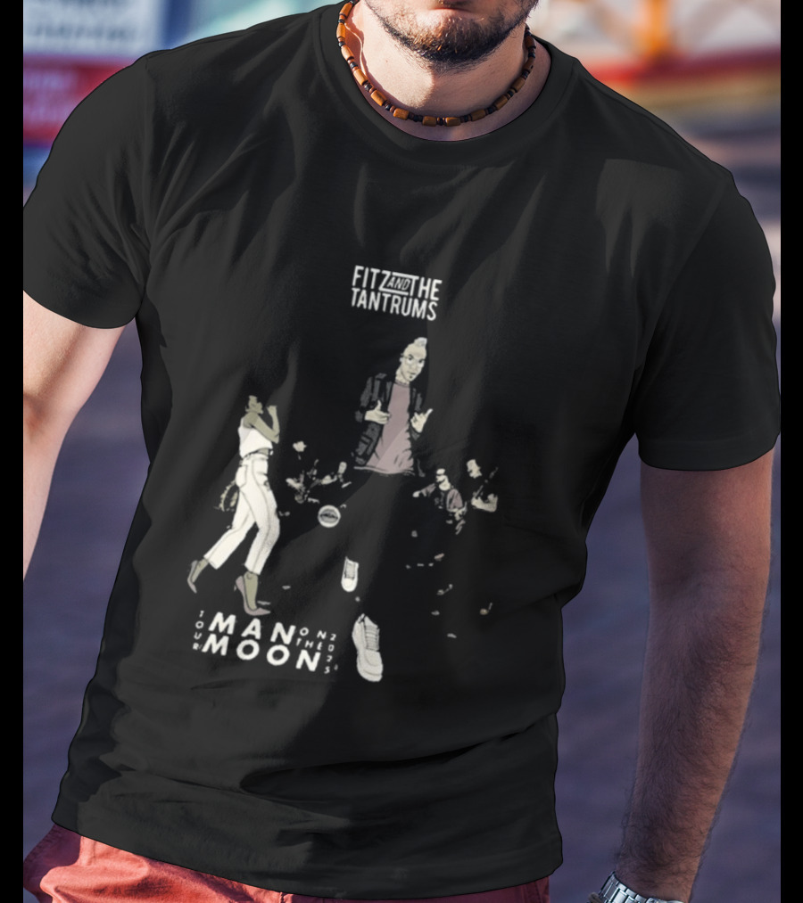 Fitz And The Tantrums Man On The Moon Band Dance Scene T-Shirt