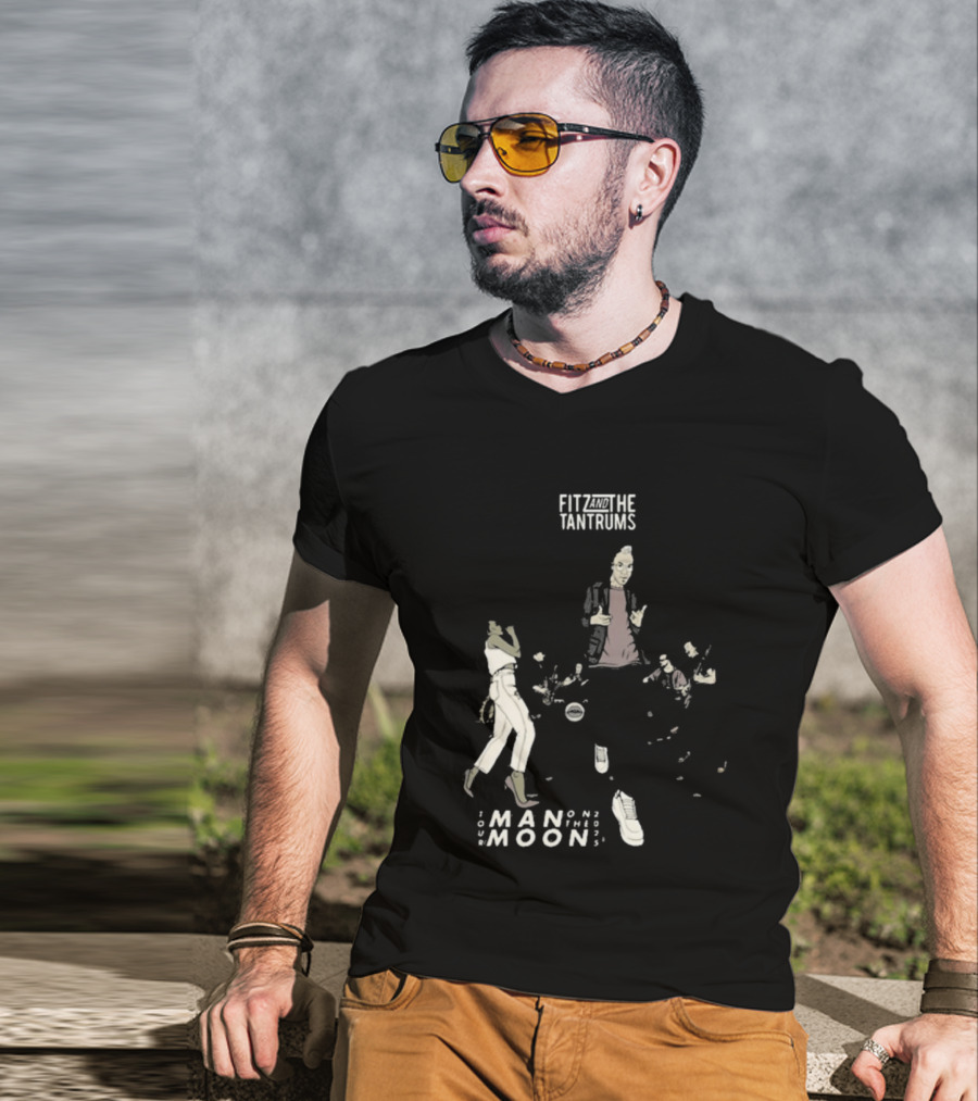 Fitz And The Tantrums Man On The Moon Band Dance Scene T-Shirt