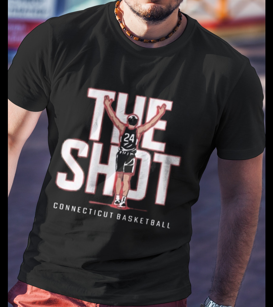 The Shot Connecticut Basketball Iconic Moment T-Shirt
