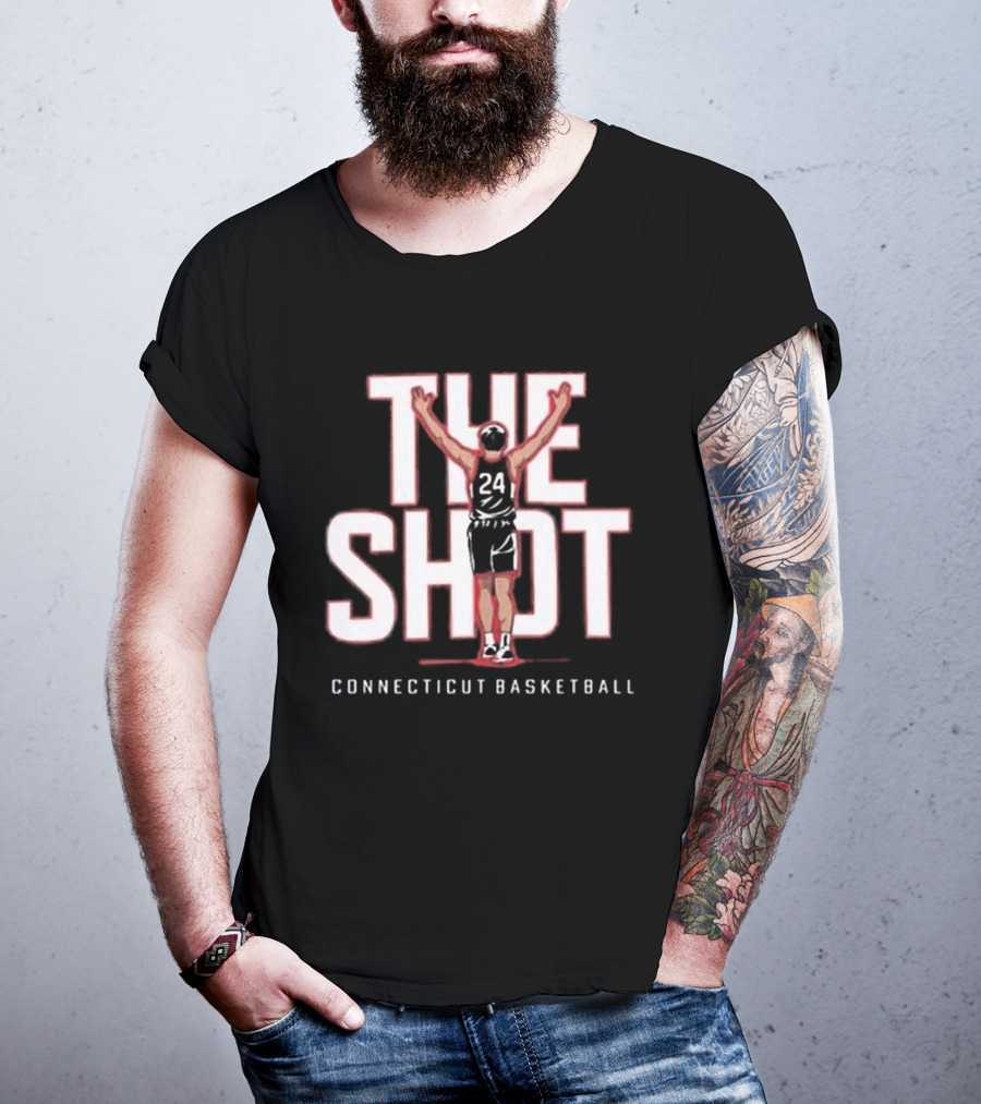 The Shot Connecticut Basketball Iconic Moment T-Shirt