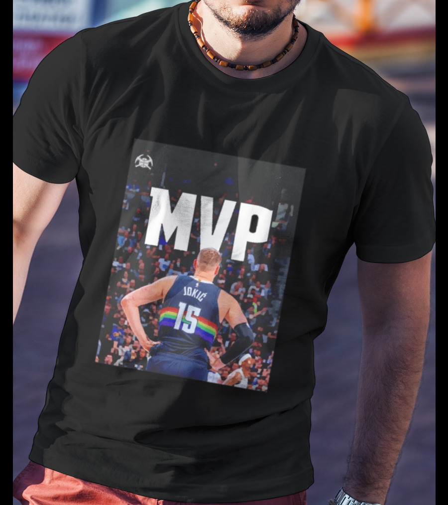 MVP Nikola Jokić 15 Denver Nuggets Basketball T-Shirt