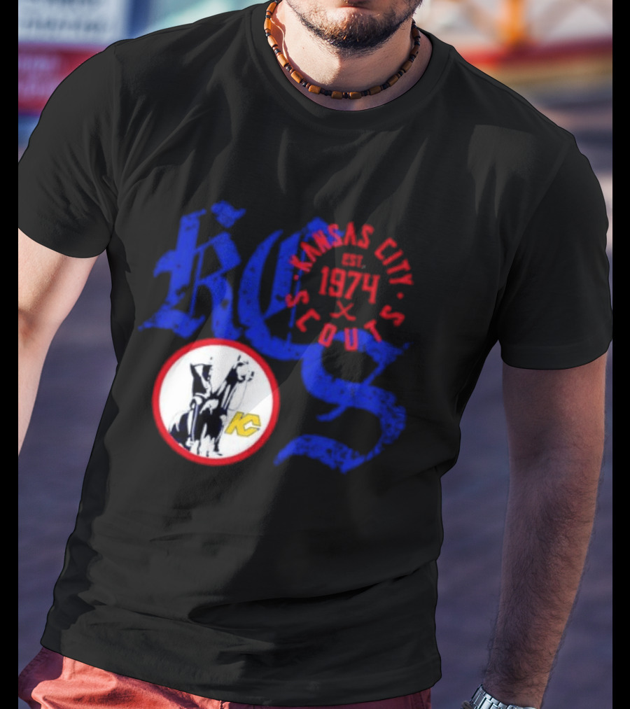 Kansas City Scouts 1974 Retro KC NHL Scouts T-Shirt