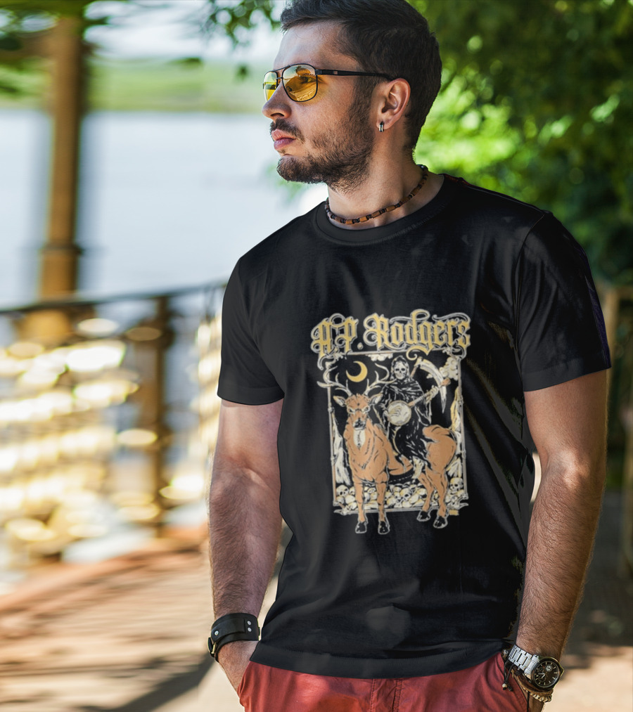 A.P. Rodgers Grand Reaper Dark Moon Deer Scene 2026 T-Shirt