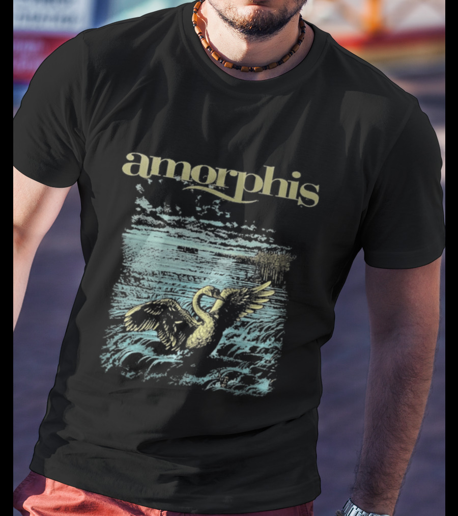 Amorphis Swan Lake Borderland T-Shirt