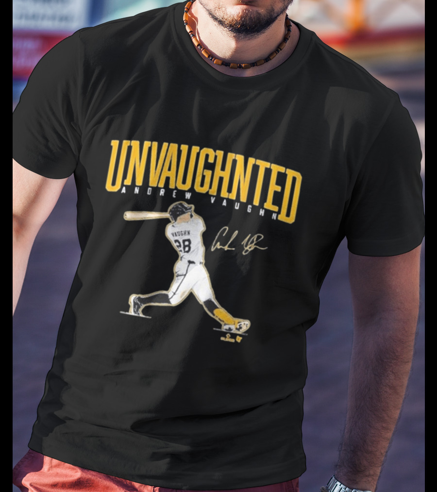 Andrew Vaughn Unvaughnted Baseball Signature T-Shirt