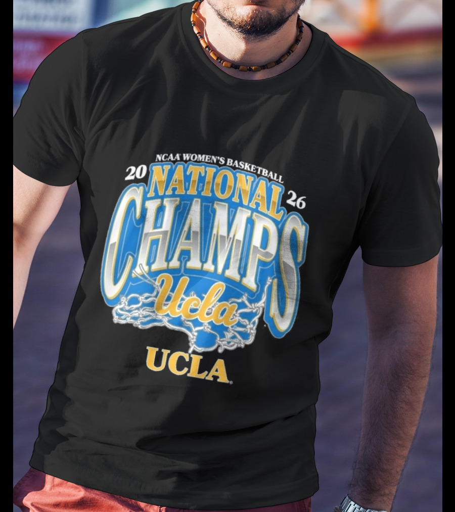 NCAA Women's Basketball 2026 National Champs UCLA Bruins T-Shirt