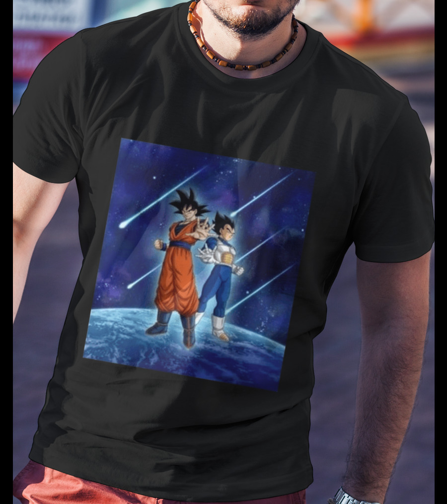 Dragon Ball Games Battle Hour 2026 Dokkan Battle Goku Vegeta Space Adventure T-Shirt