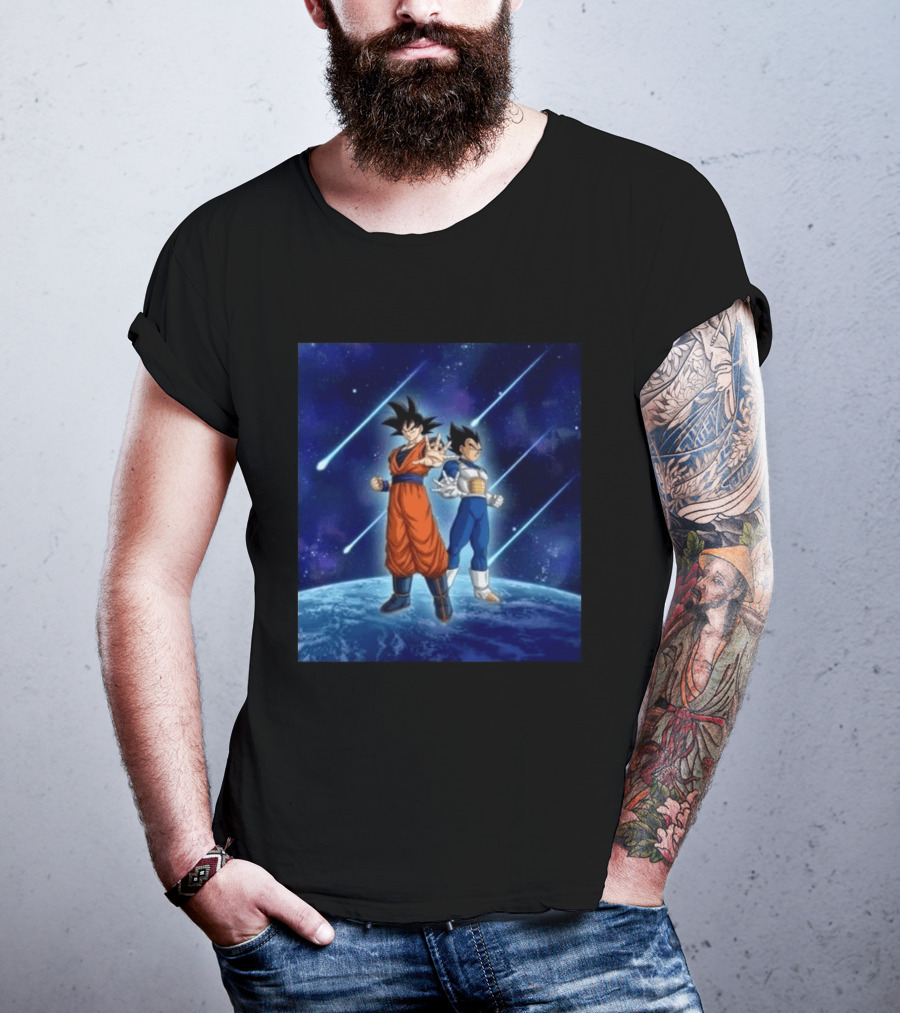 Dragon Ball Games Battle Hour 2026 Dokkan Battle Goku Vegeta Space Adventure T-Shirt