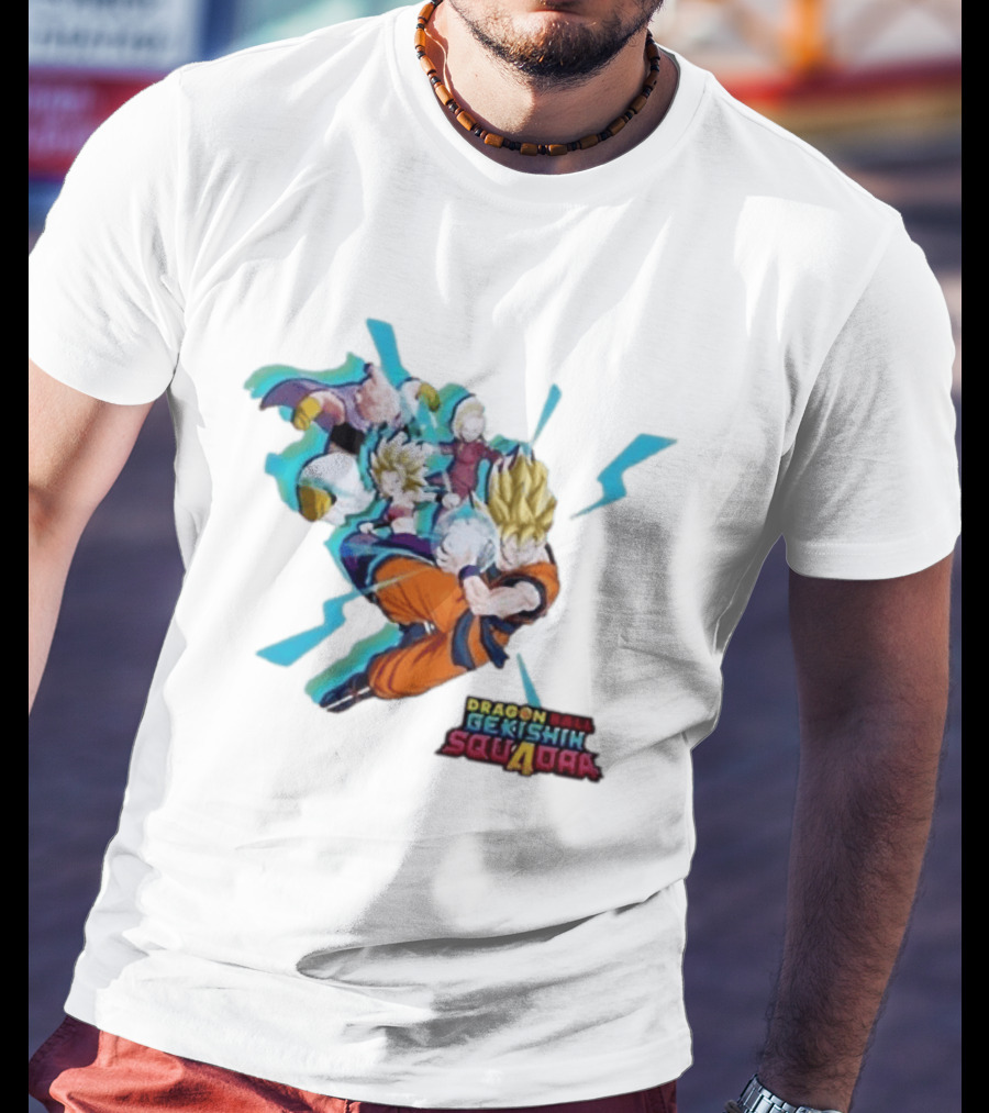 Dragon Ball Gekishin Squadra 2026 Games Battle Hour Characters T-Shirt