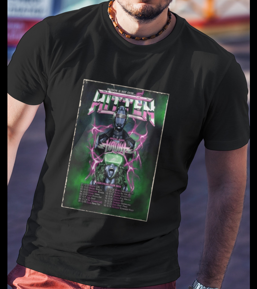 Passion Is Not Over Yet Hitten European Tour 2026 Special Guest Hound T-Shirt