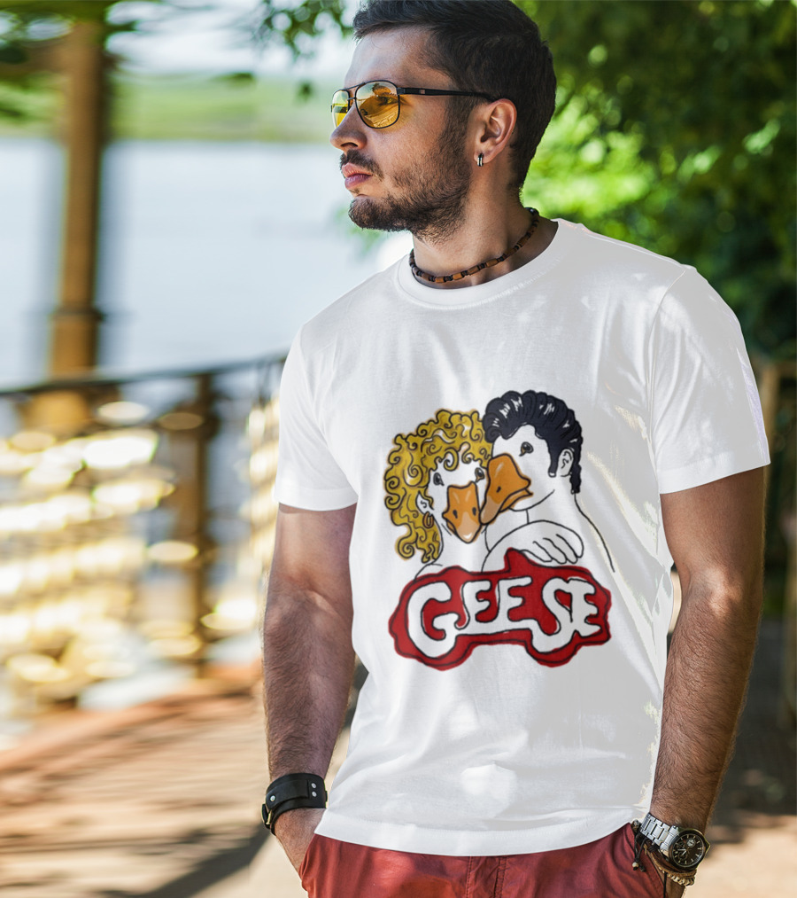 Grease Inspired Lonely Club Geese With Duck Faces T-Shirt