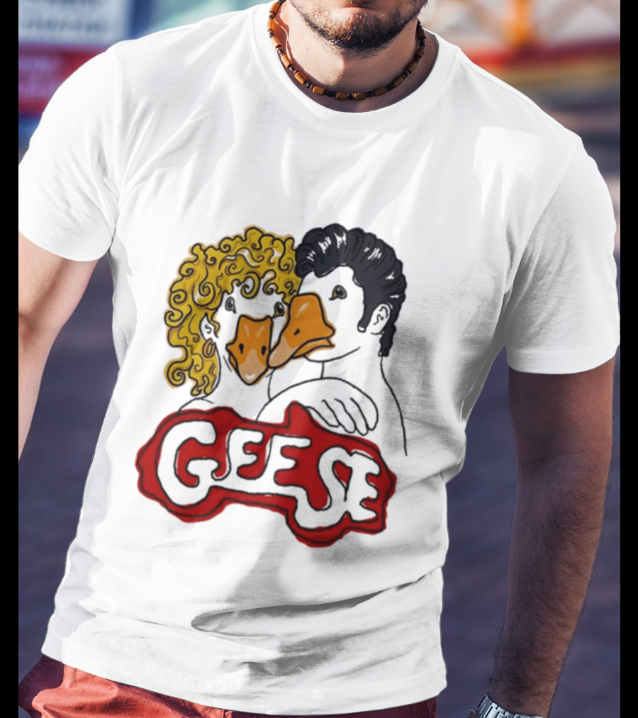 Grease Inspired Lonely Club Geese With Duck Faces T-Shirt