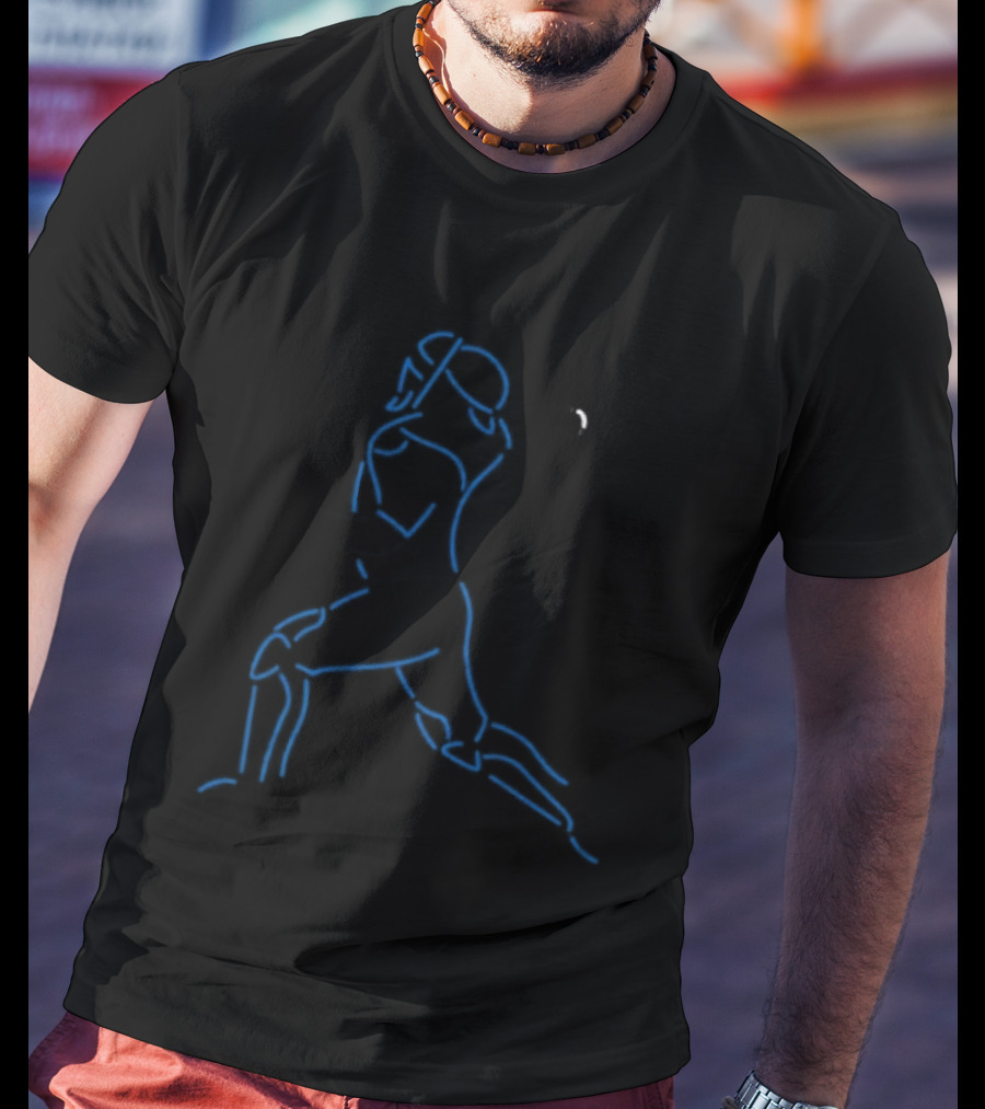 Luis The Cannon Luis Torrens New York Mets Drawing Line T-Shirt