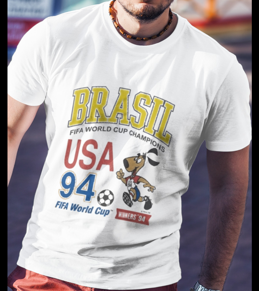 BRAZIL FIFA World Cup Champions USA 94 T-Shirt