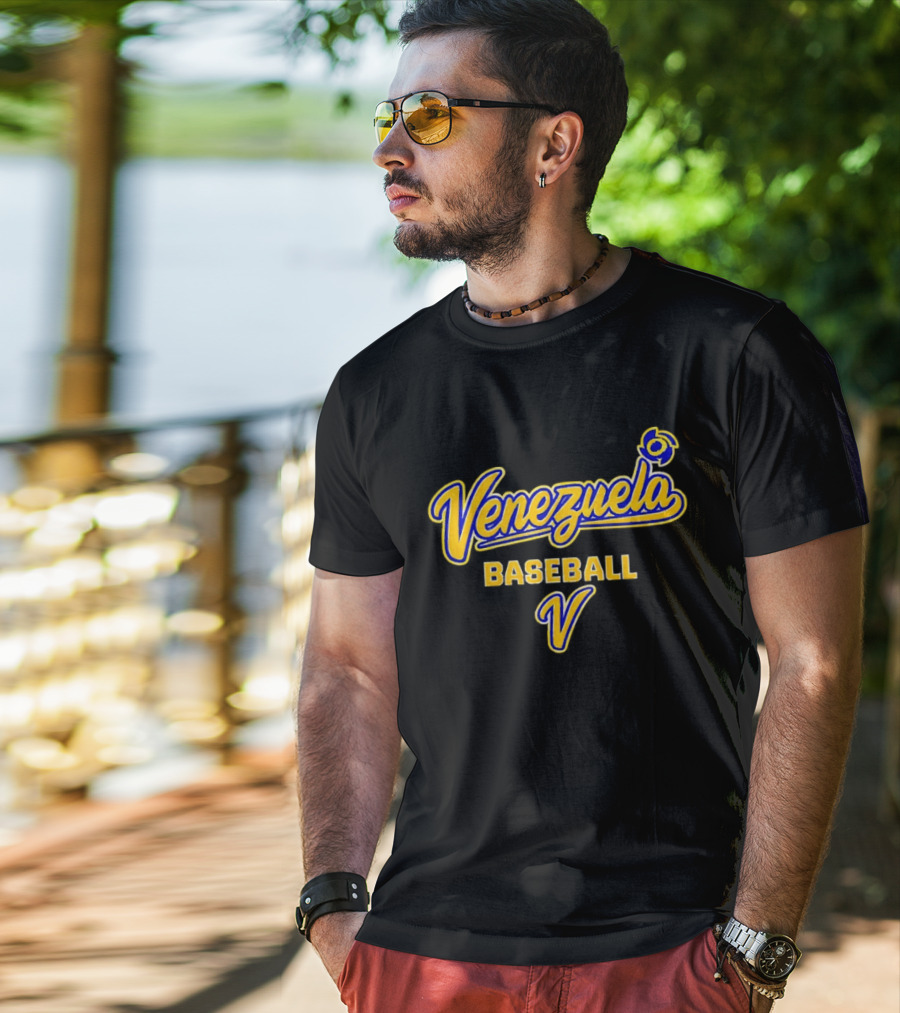Venezuela Baseball Legends World Baseball Classic V T-Shirt