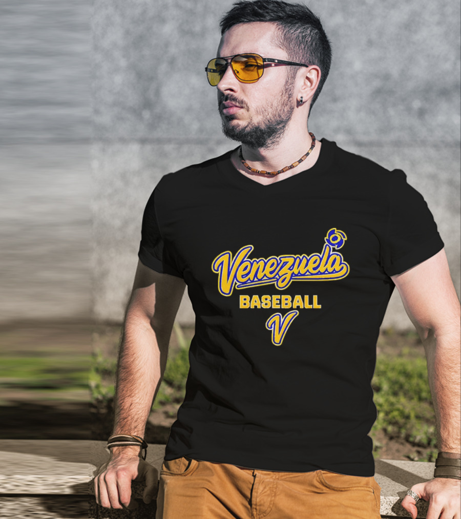 Venezuela Baseball Legends World Baseball Classic V T-Shirt