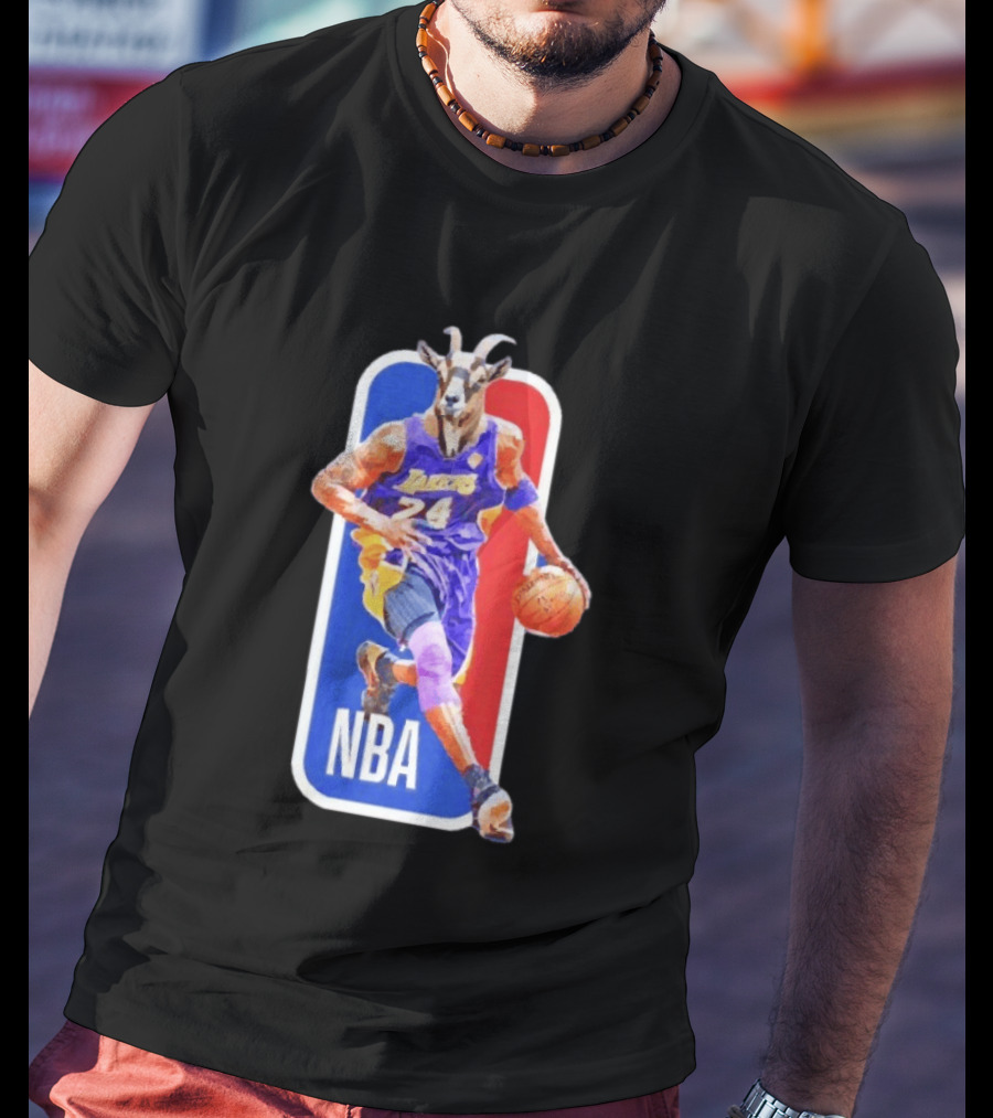 Kobe Bryant Los Angeles Lakers 24 NBA Goat Basketball T-Shirt