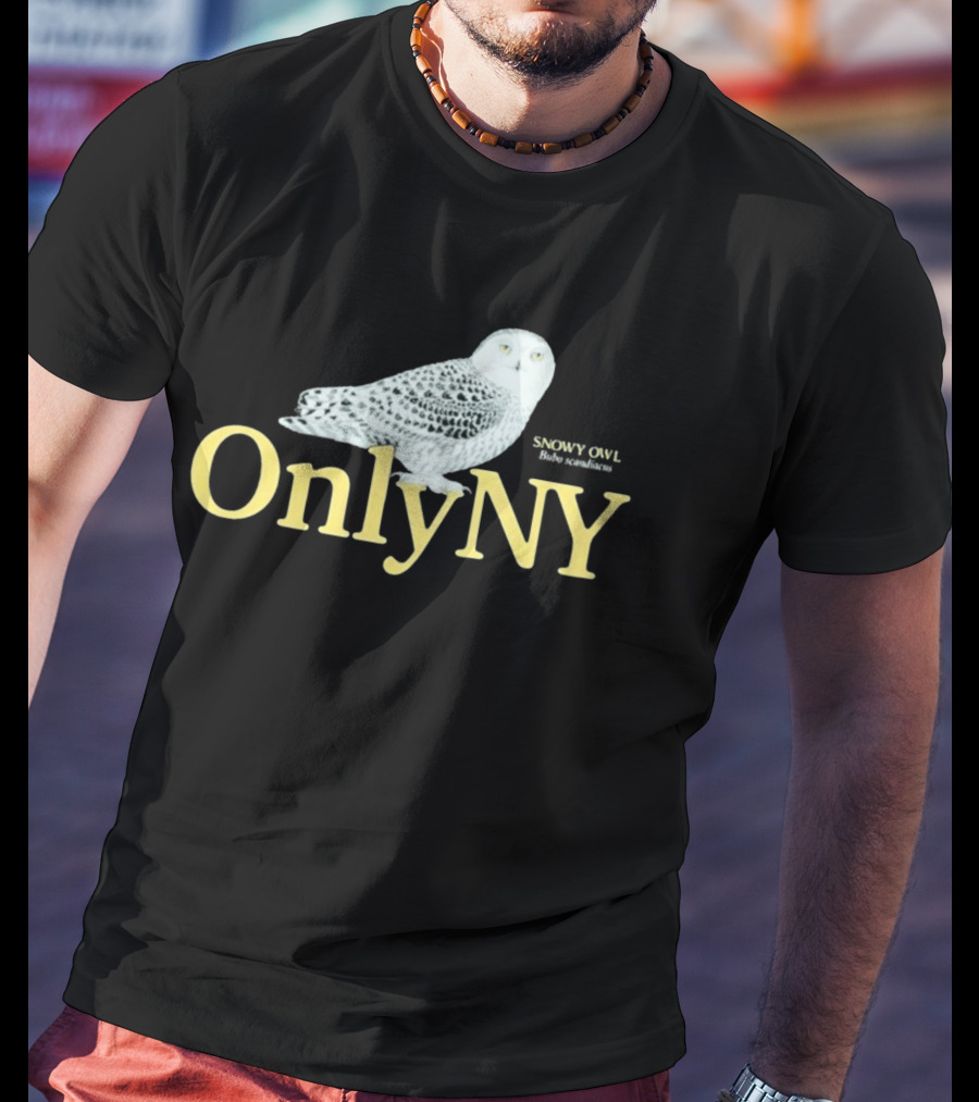 Only NY Snowy Owl Wild Manhattan T-Shirt