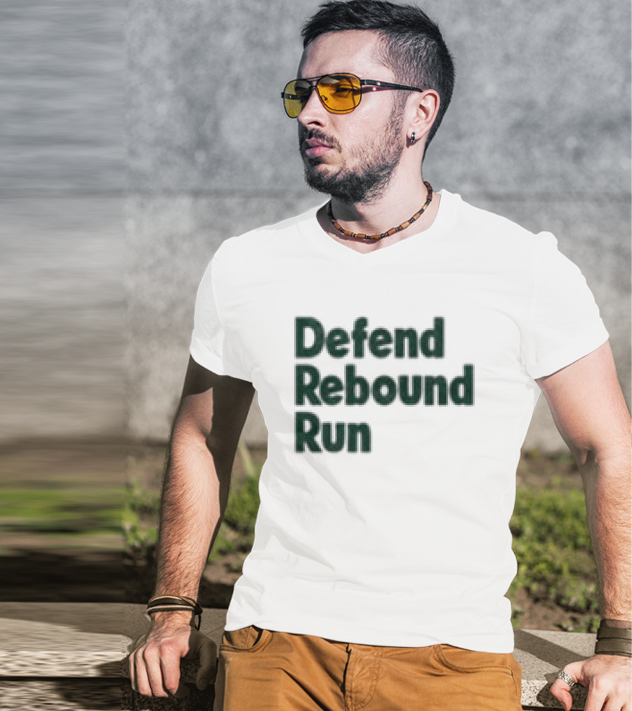 Barstool Sports Defend Rebound Run Pocket Phrase T-Shirt