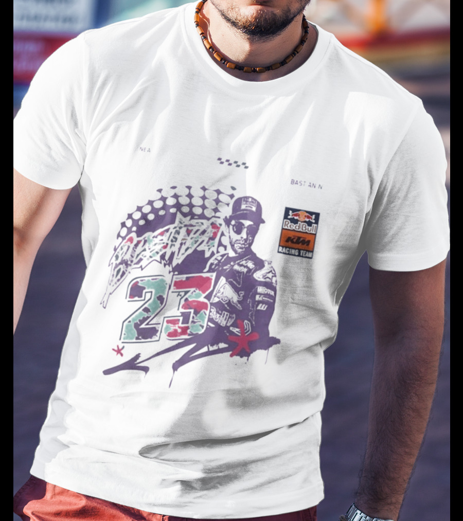 Enea Bastianini 23 Red Bull KTM Racing Team T-Shirt