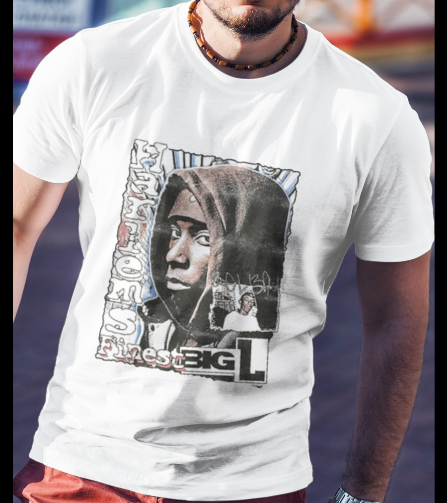 Harlem's Finest Big L Hip Hop Legend T-Shirt
