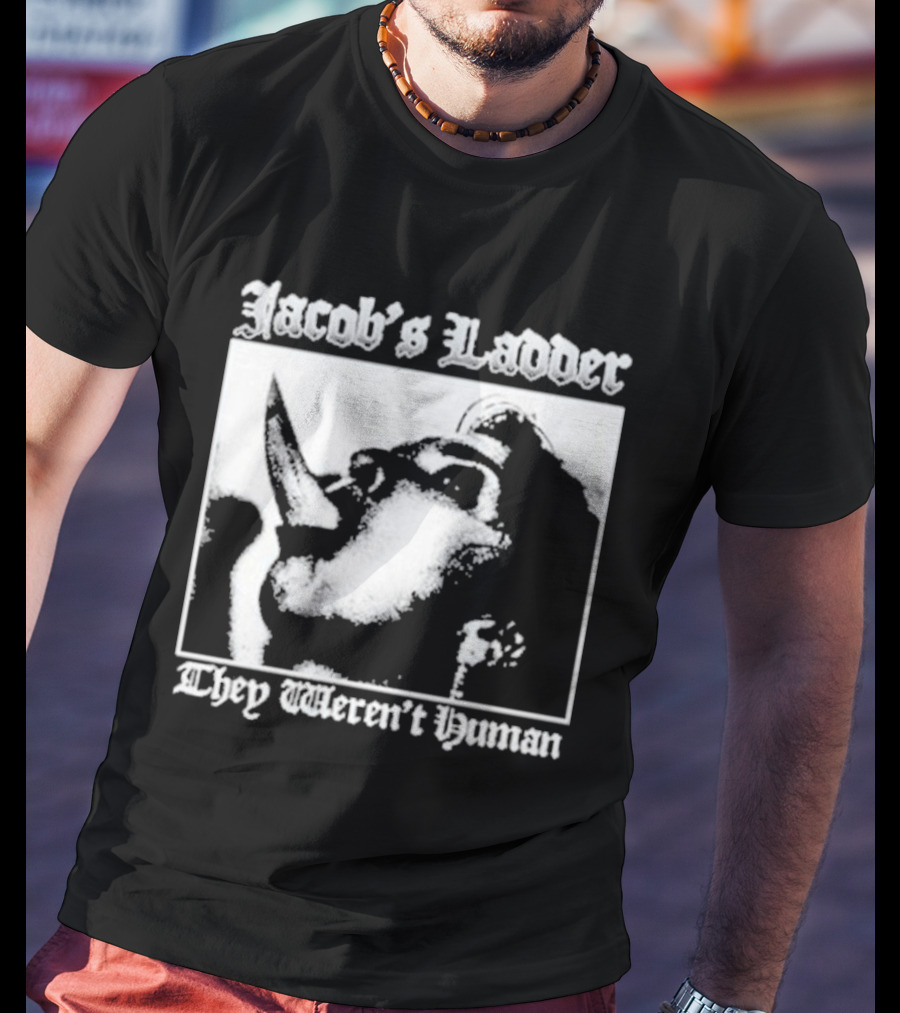 Jacob's Ladder 1990 Cult They Weren't Human Face Montage T-Shirt