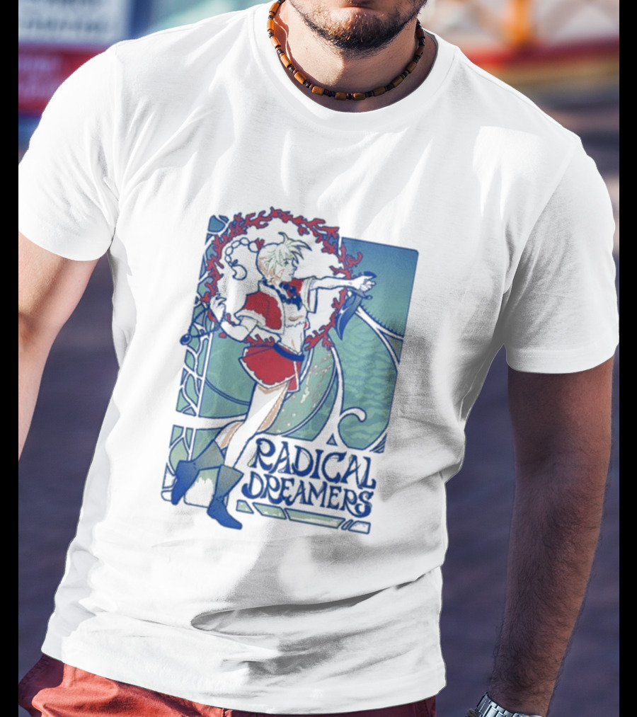 Radical Dreamers Frost Fatales 2026 Anime Girl Art Nouveau T-Shirt