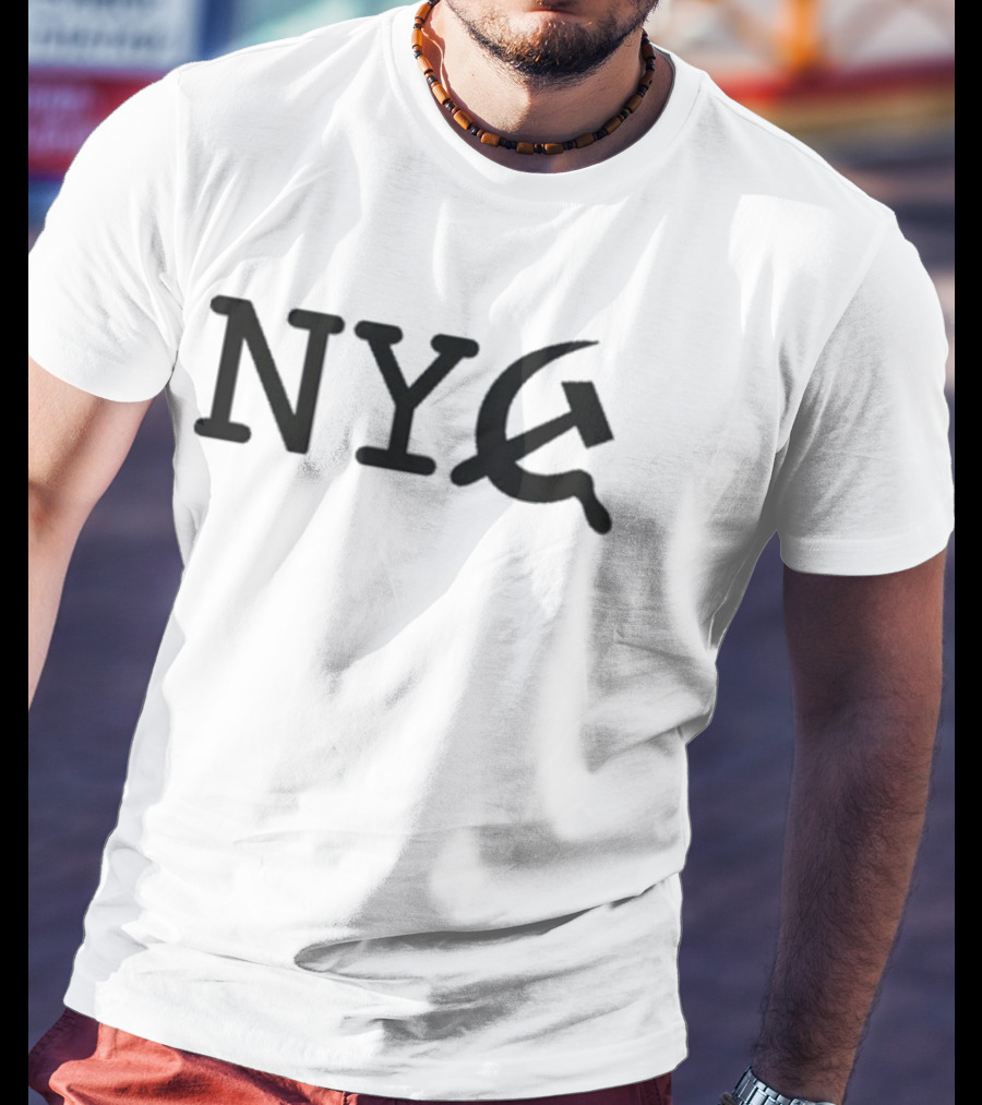 Tucker Carlson NYC Hammer And Sickle T-Shirt