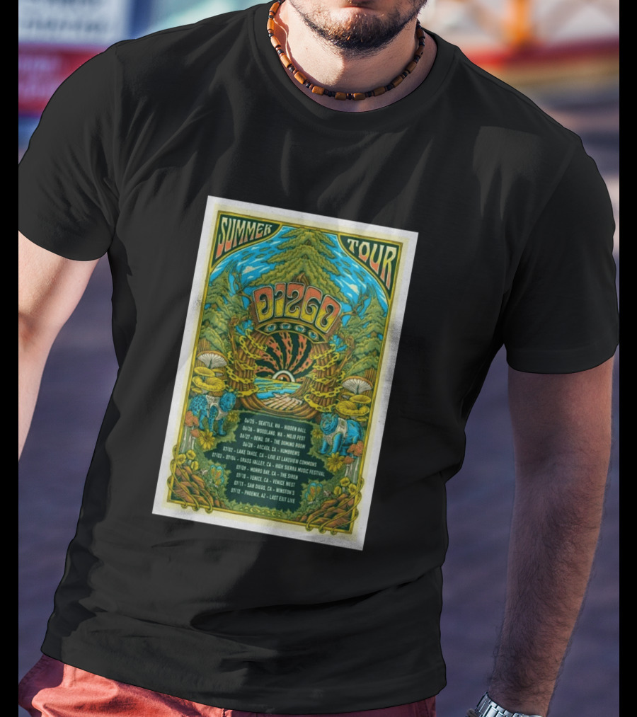 Dizgo Band Summer Tour 2026 T-Shirt