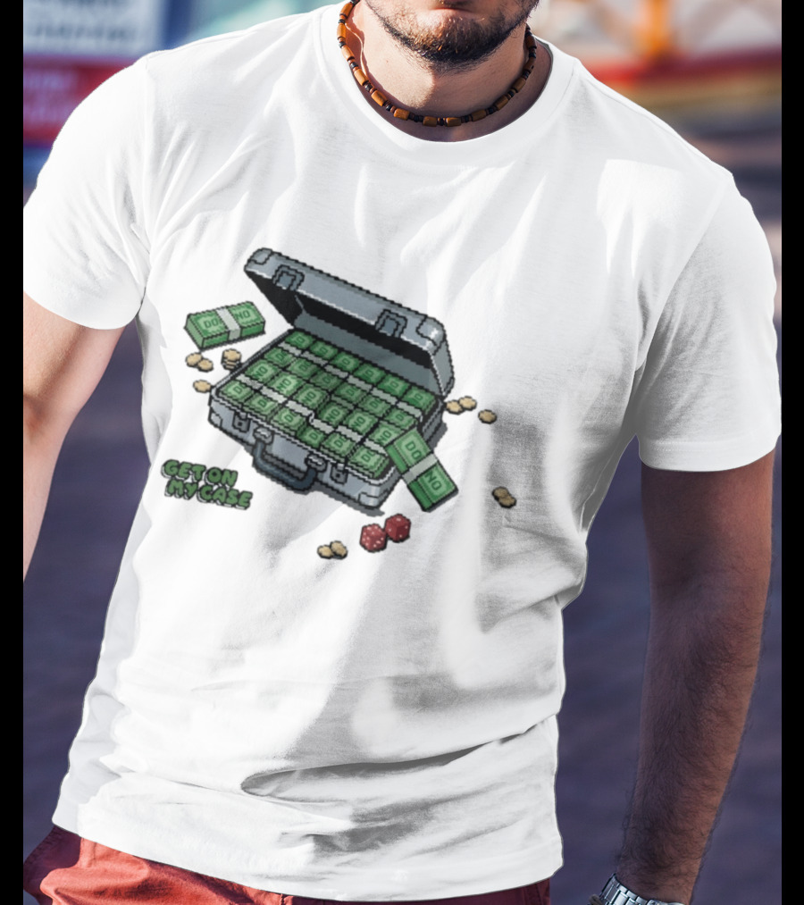 Domno Money Get On My Case Dice Case Full Of Cash T-Shirt