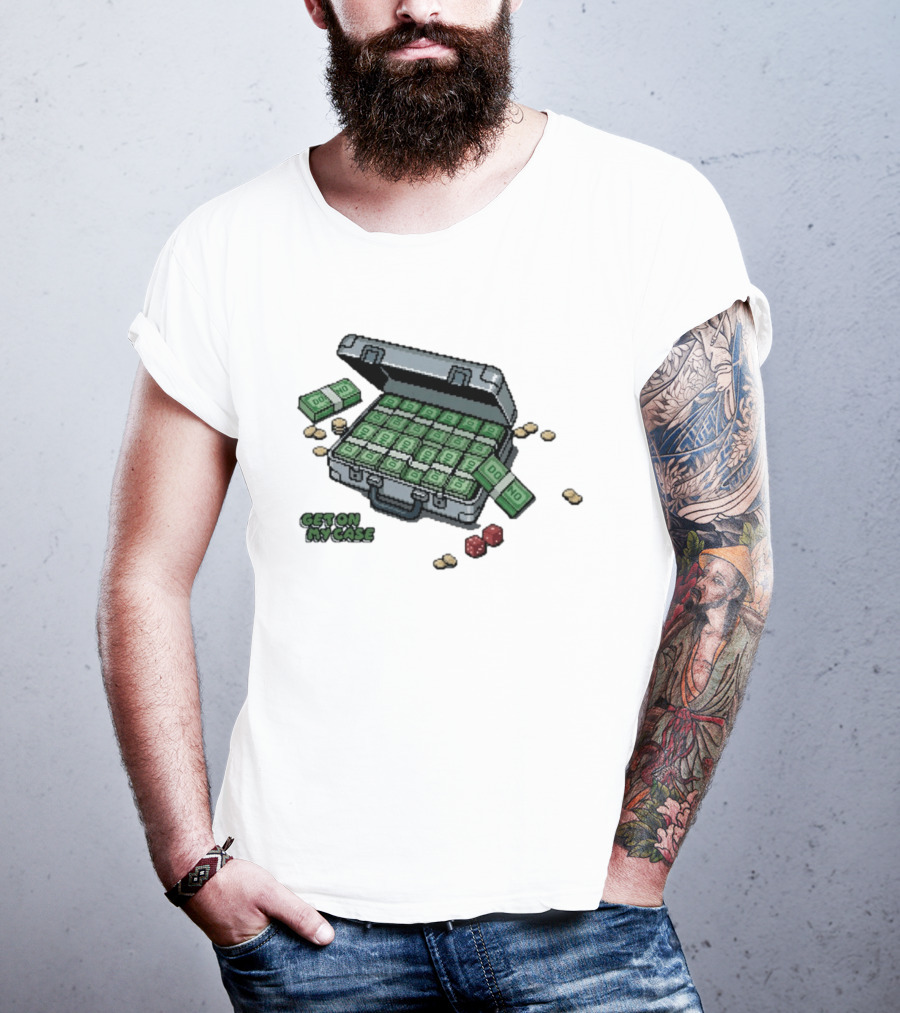 Domno Money Get On My Case Dice Case Full Of Cash T-Shirt