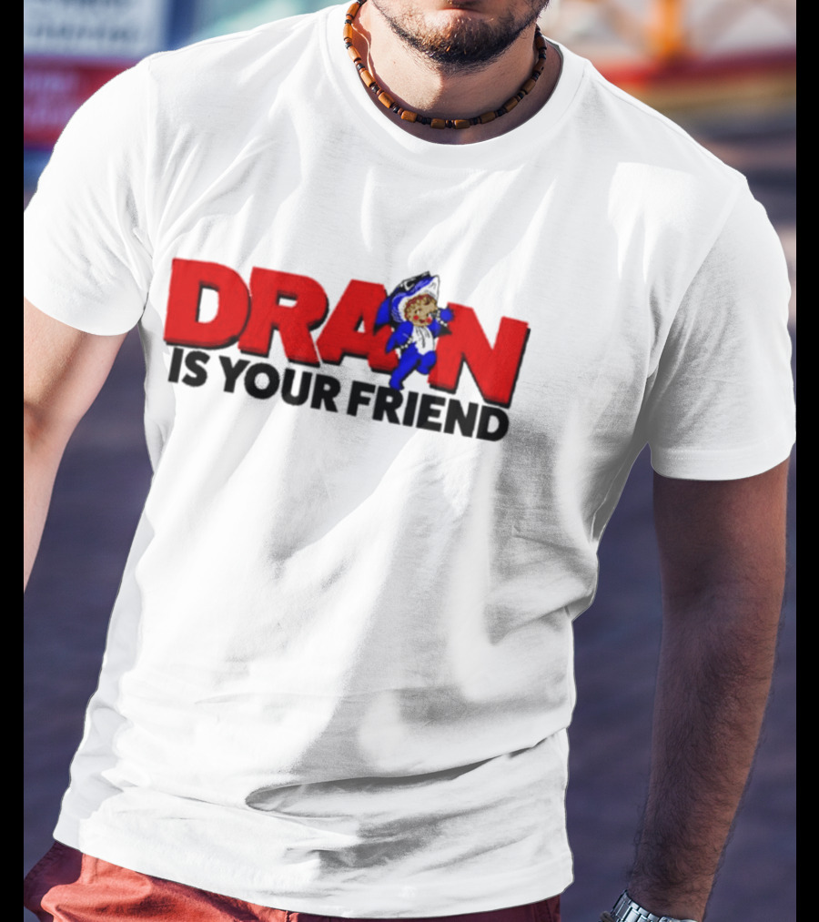 DRAN Is Your Friend Retro Cartoon Style Fun Nostalgia T-Shirt