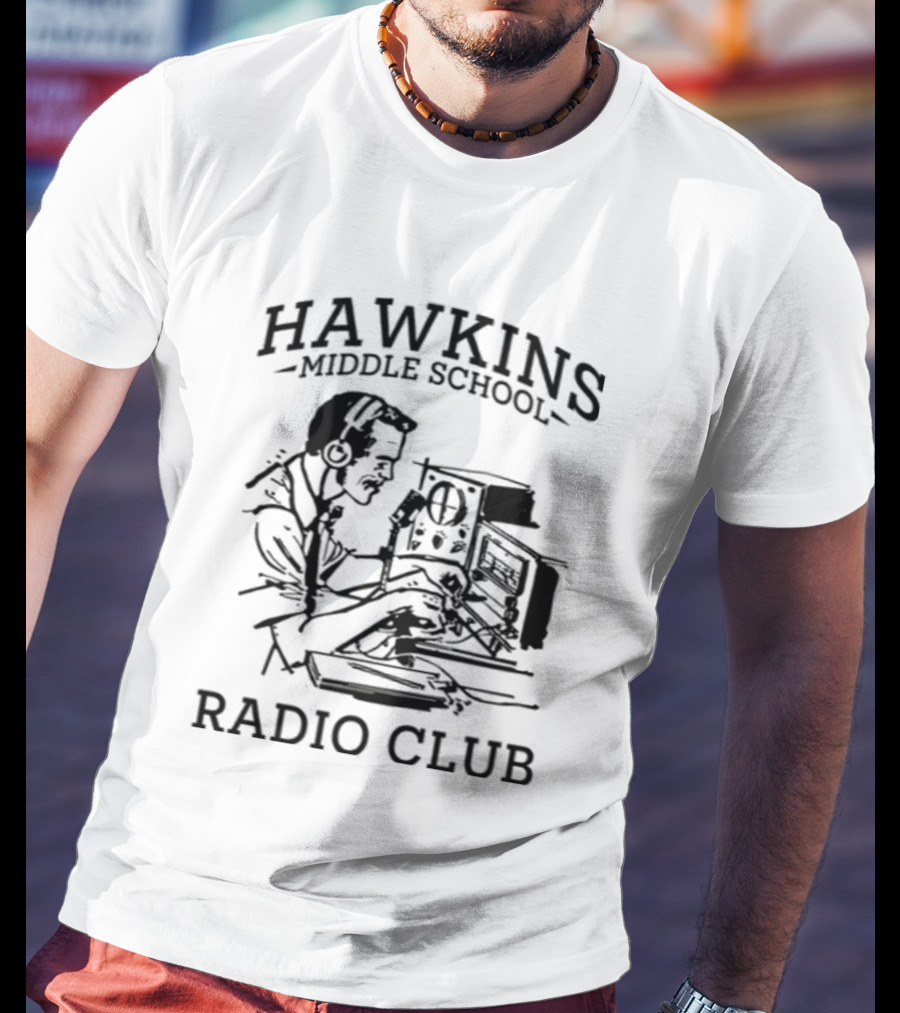 Hawkins Middle School Radio Club Stranger Things T-Shirt