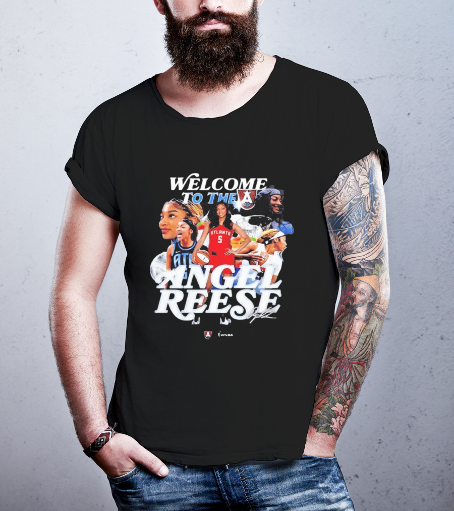 Welcome To The A Angel Reese Atlanta Dream WNBA T-Shirt